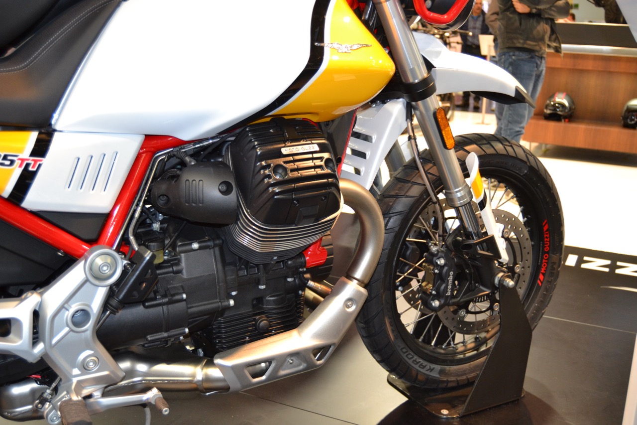 Intermot 2018: Moto Guzzi apresenta a nova V85 TT