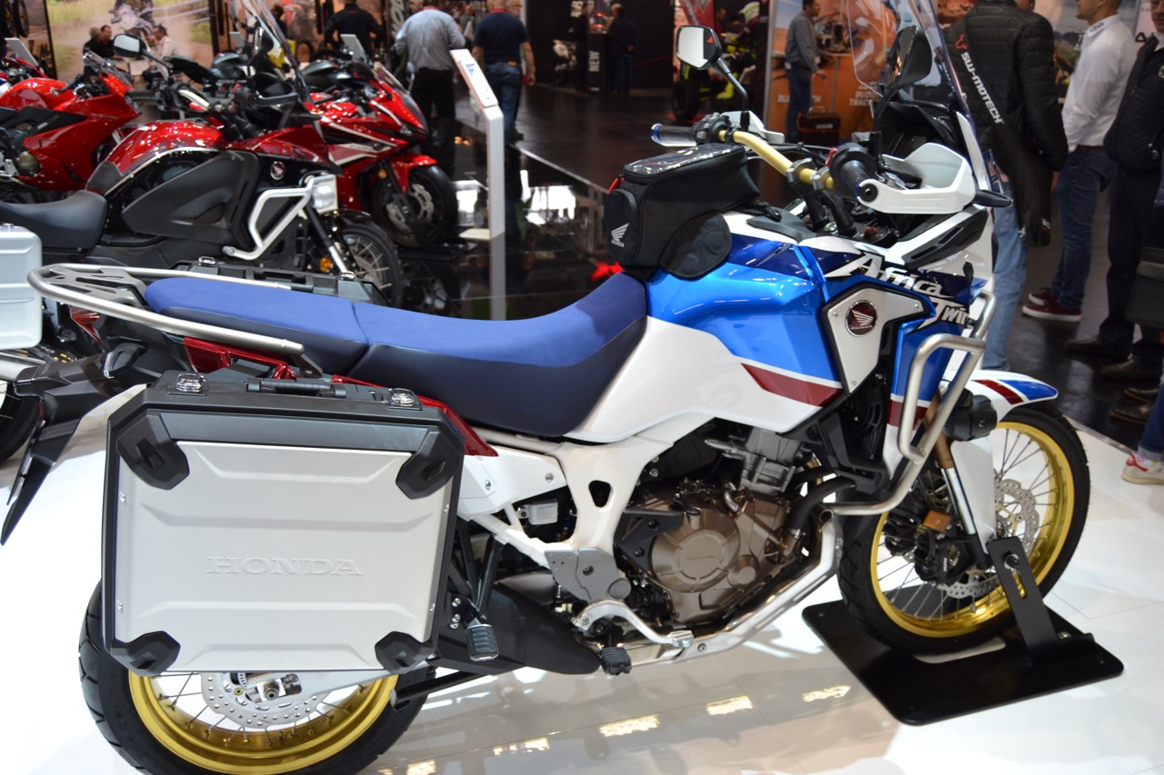 Honda Africa Twin com novas cores para 2019 – Apresentadas na Intermot