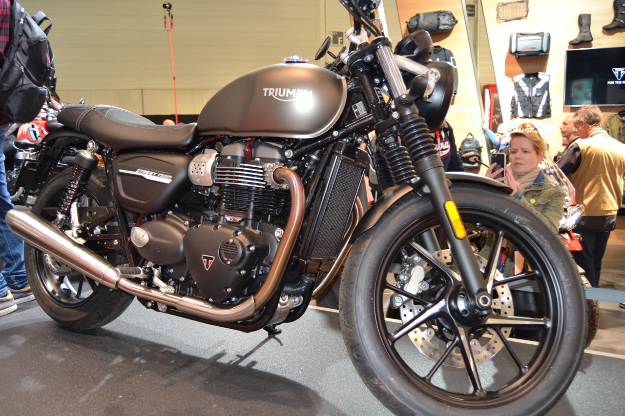 Triumph apresentou hoje na Intermot a nova geração das Triumph Street Twin e Street Scrambler 2019