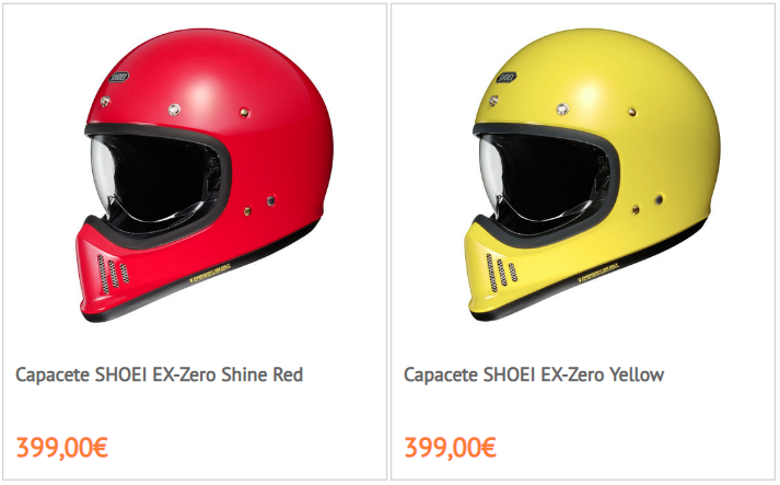 EX-Zero – O novo capacete Retro da SHOEI