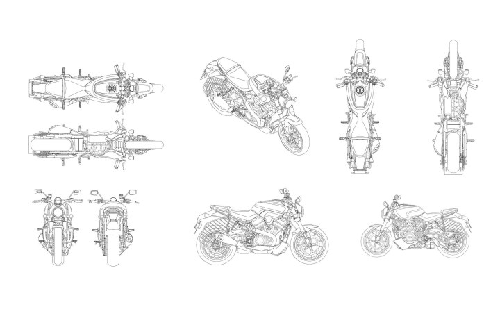 As Harley-Davidson 2020 com novos esquemas já patenteados