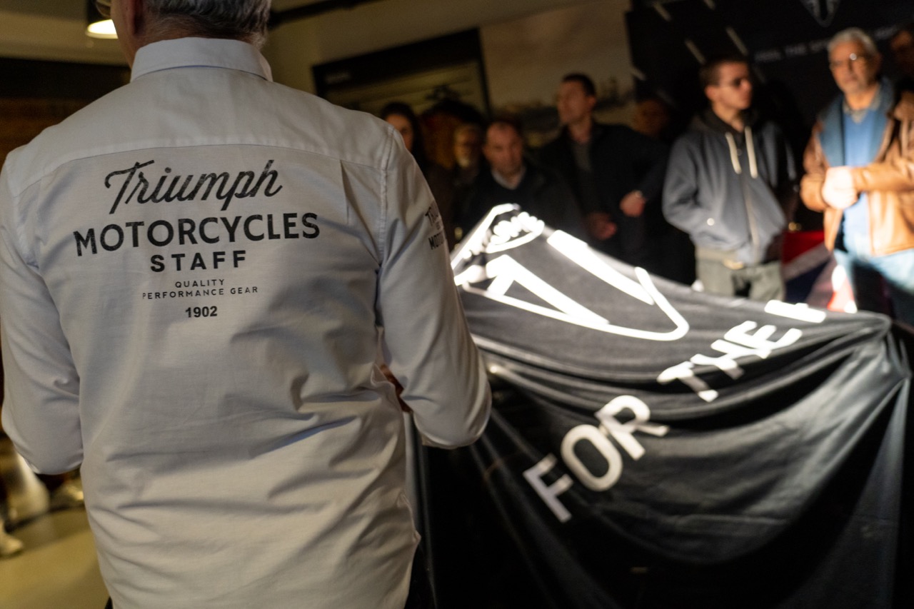 Evento de Apresentação da Triumph Speed Twin em Lisboa
