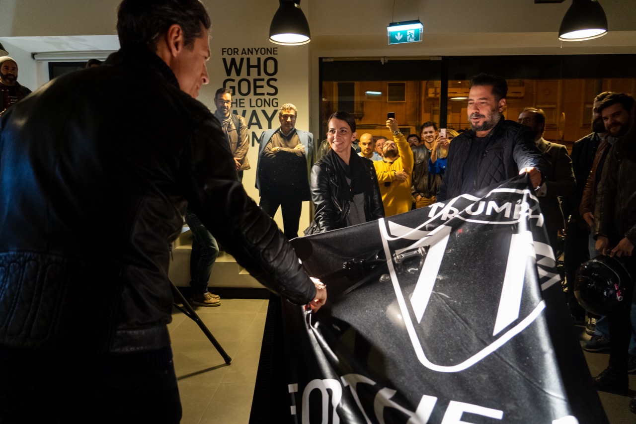Evento de Apresentação da Triumph Speed Twin em Lisboa
