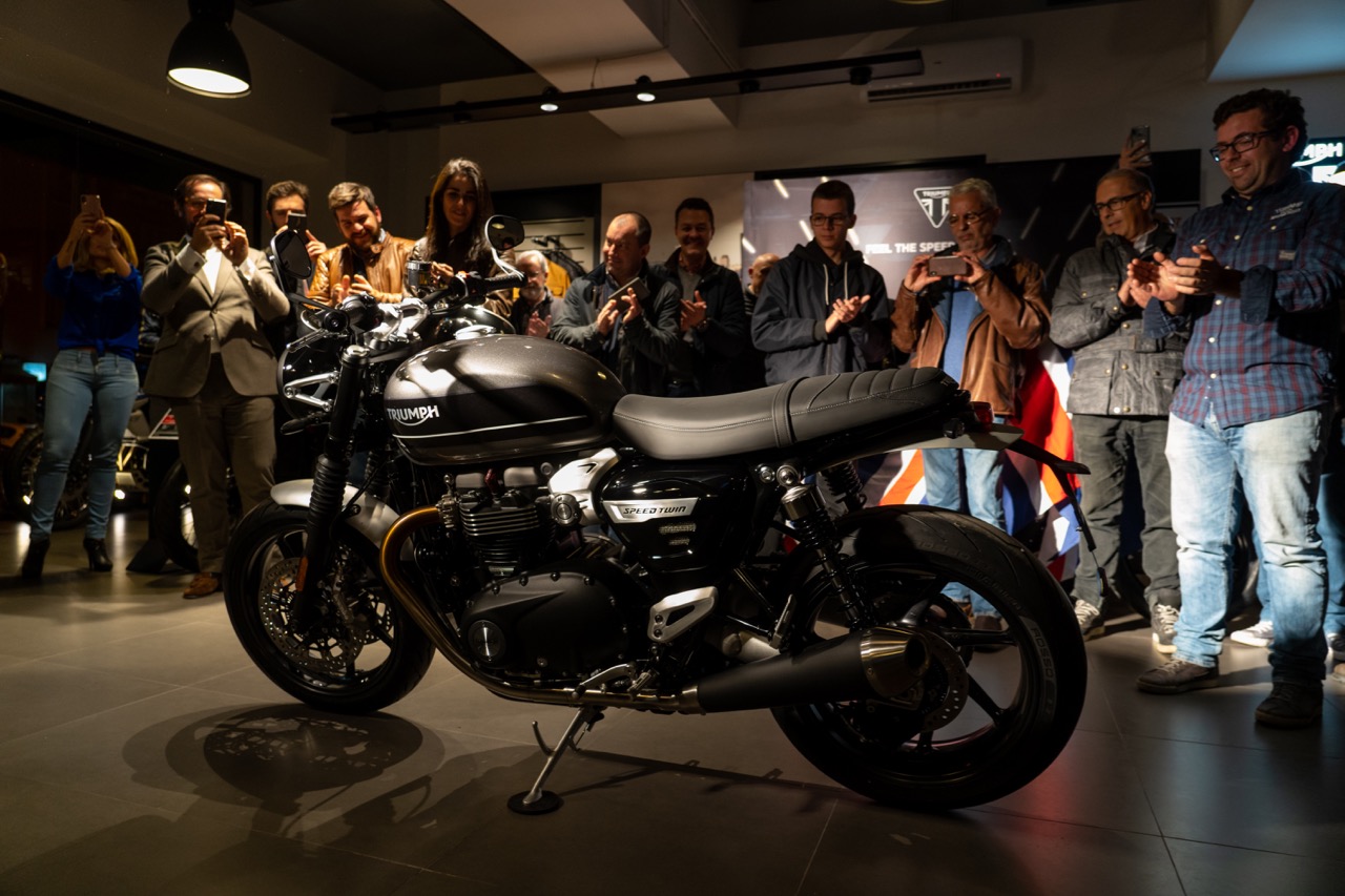 Evento de Apresentação da Triumph Speed Twin em Lisboa