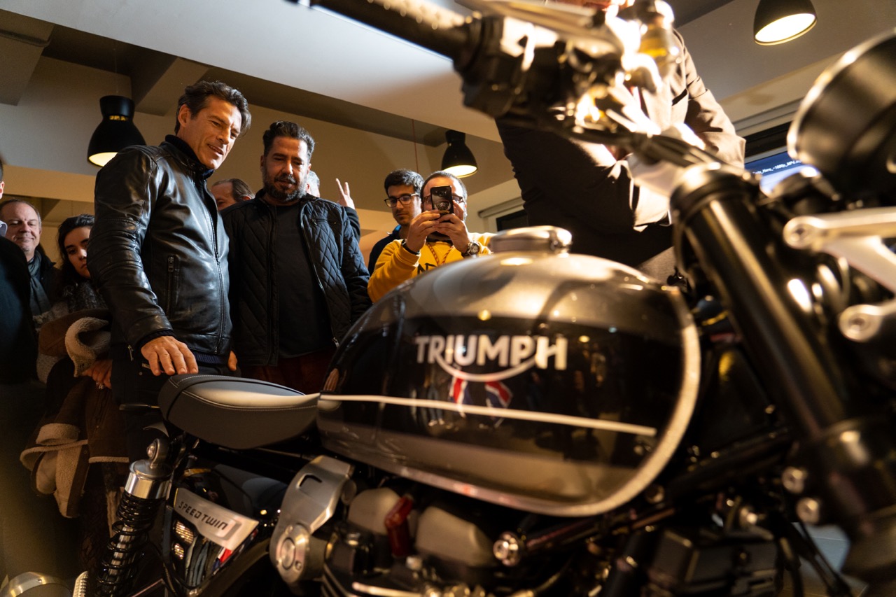 Evento de Apresentação da Triumph Speed Twin em Lisboa