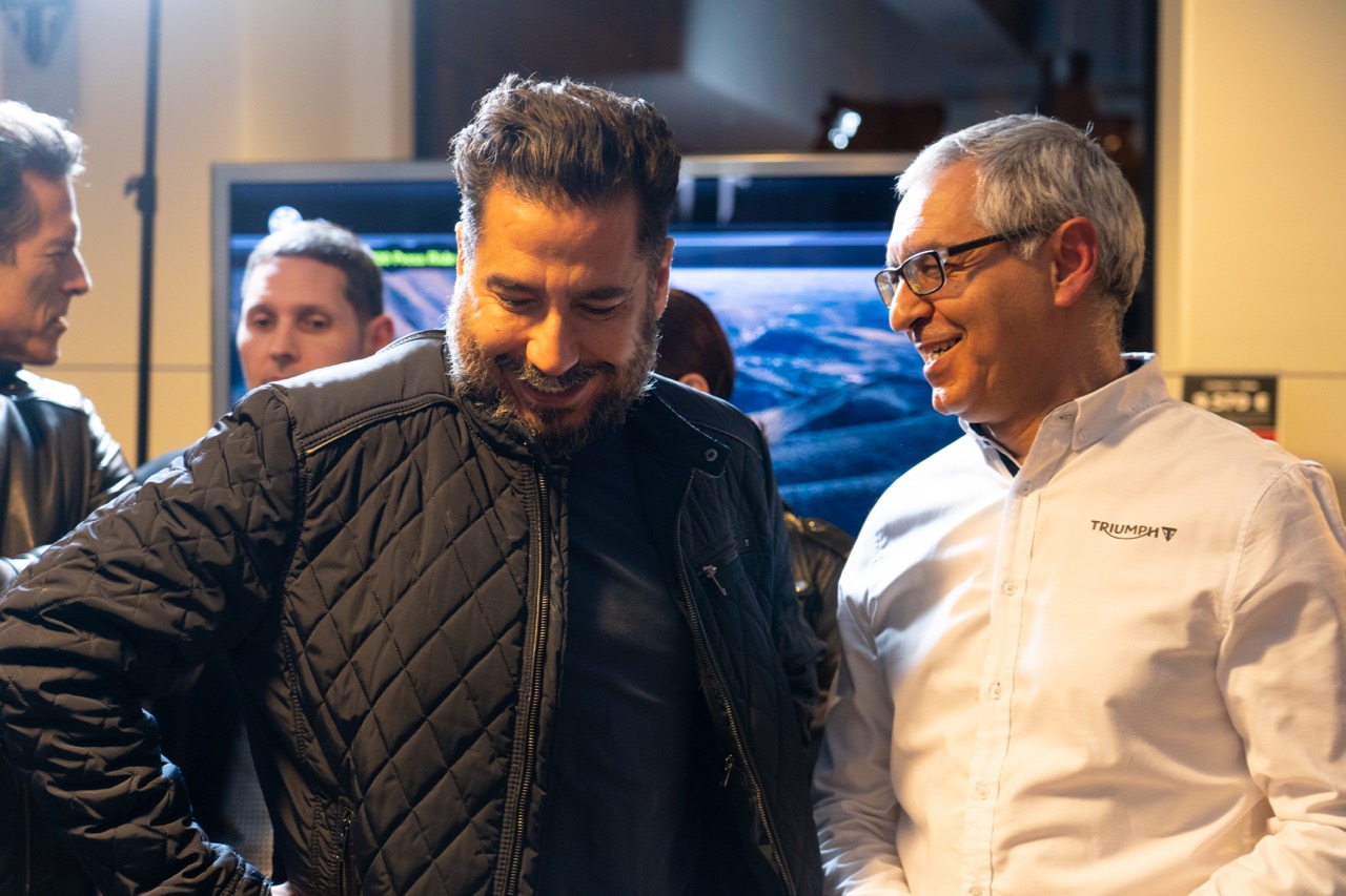 Evento de Apresentação da Triumph Speed Twin em Lisboa