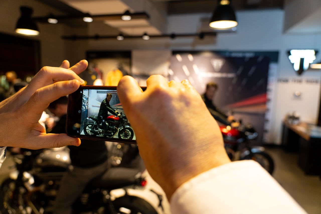 Evento de Apresentação da Triumph Speed Twin em Lisboa