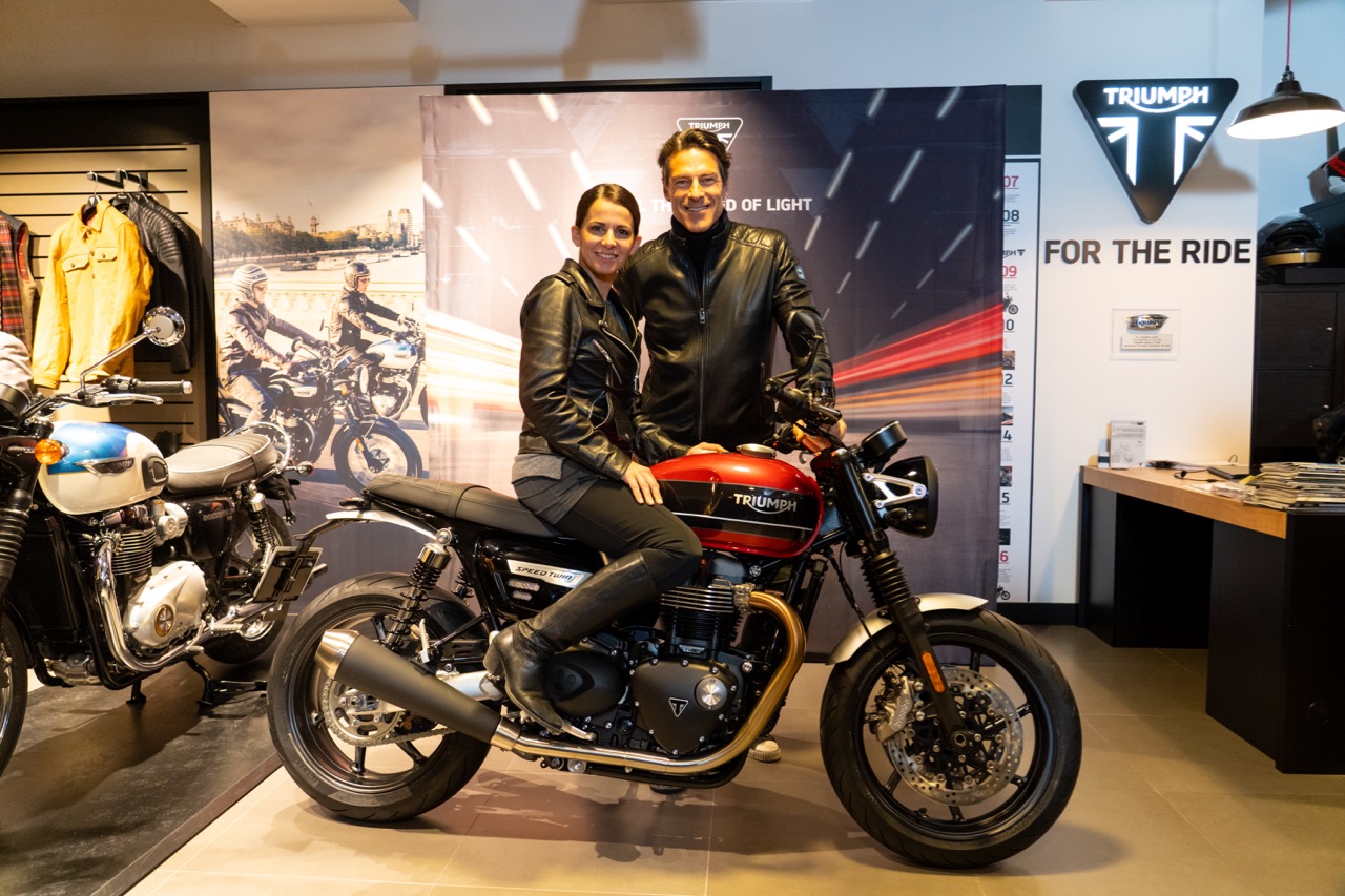 Evento de Apresentação da Triumph Speed Twin em Lisboa