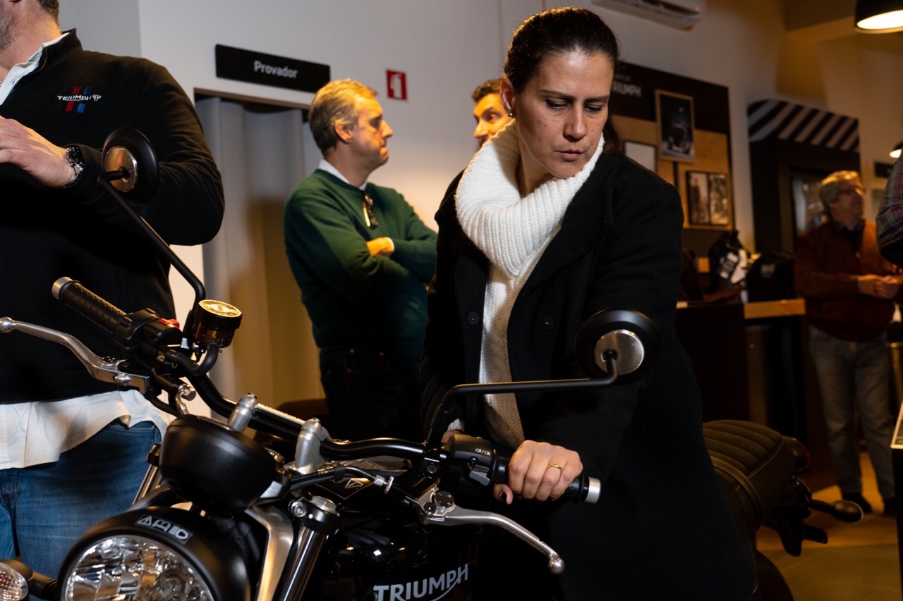 Evento de Apresentação da Triumph Speed Twin em Lisboa