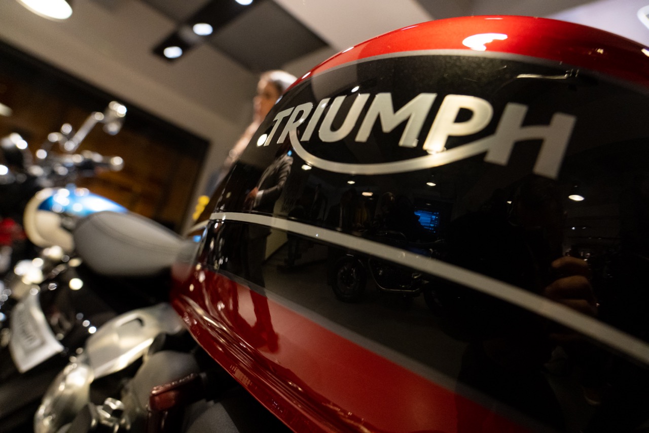 Evento de Apresentação da Triumph Speed Twin em Lisboa