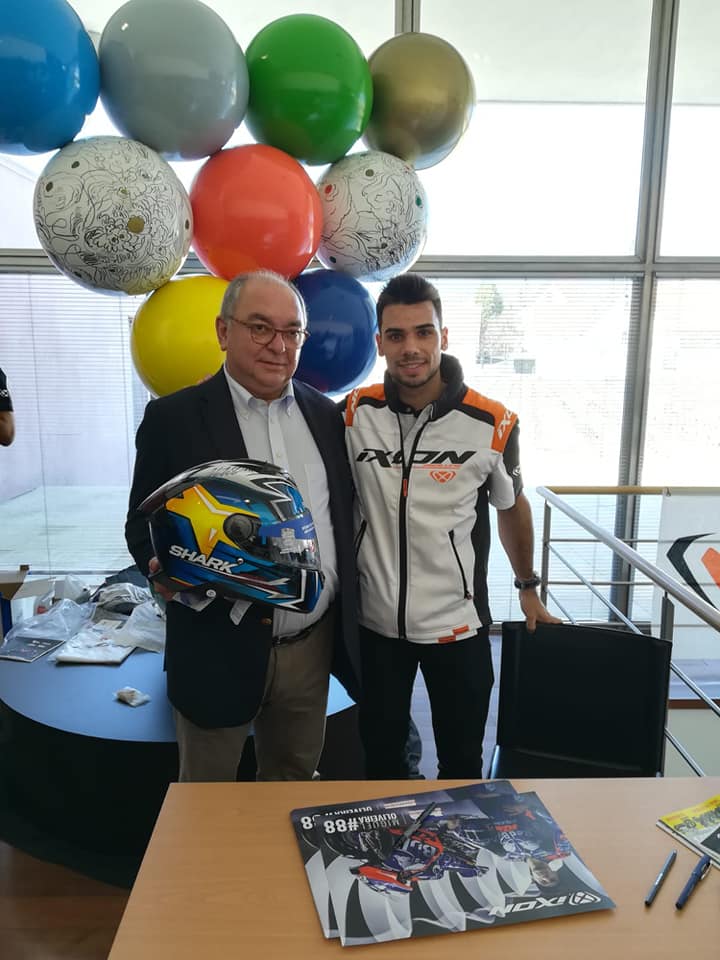 Lusomotos apresenta nova gama IXON com Miguel Oliveira