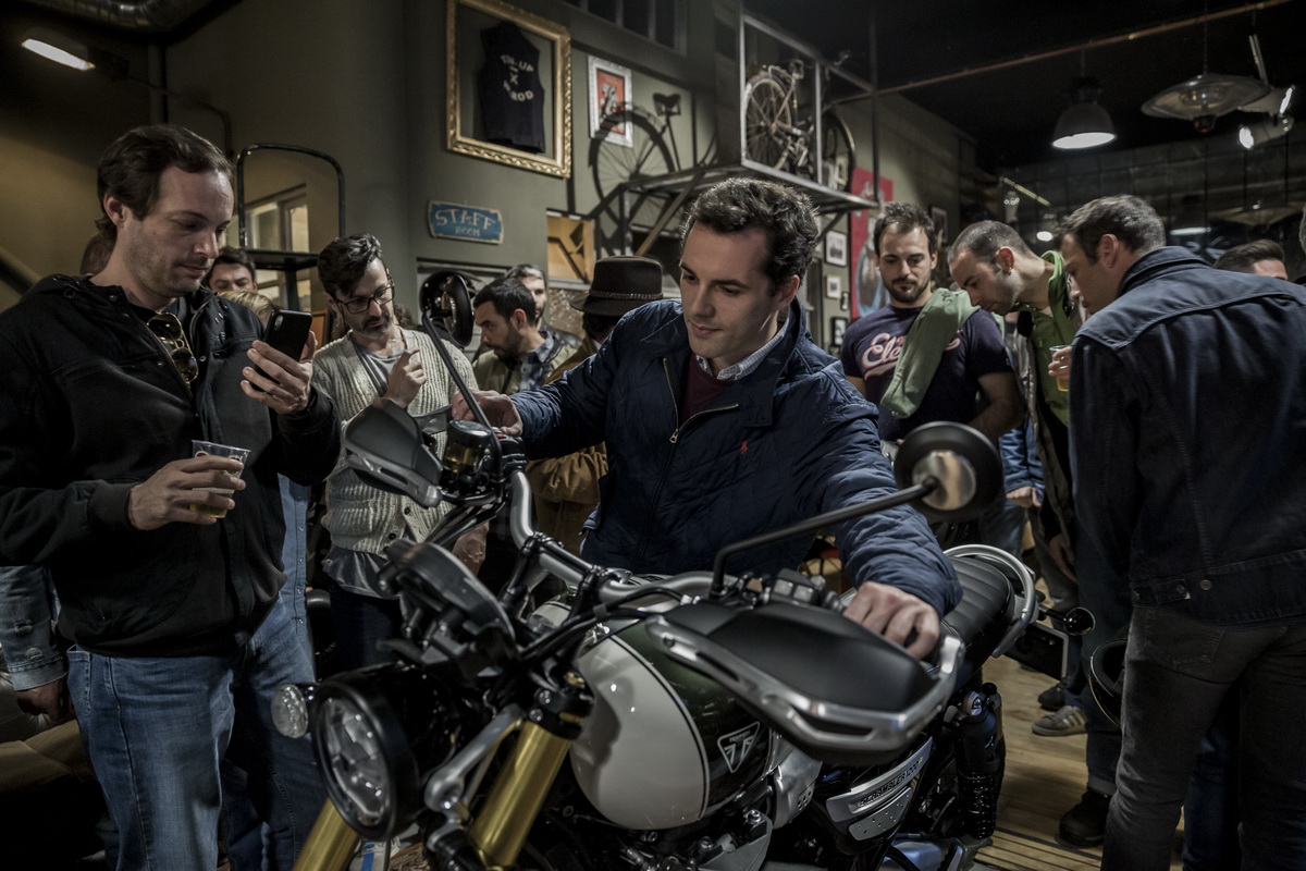 Apresentação Oficial da nova Triumph Scrambler 1200 no Porto