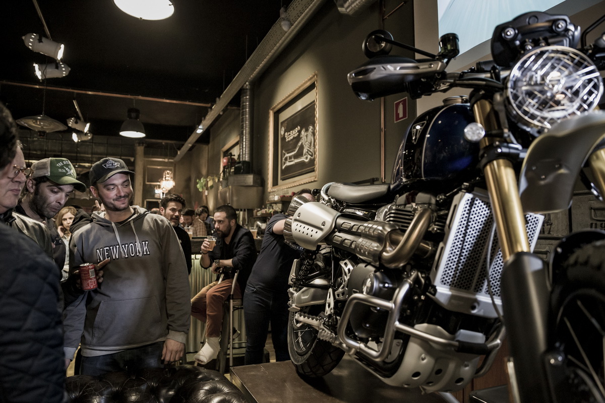 Apresentação Oficial da nova Triumph Scrambler 1200 no Porto