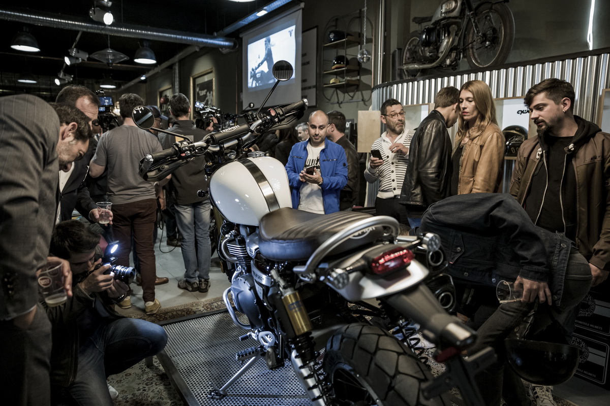 Apresentação Oficial da nova Triumph Scrambler 1200 no Porto