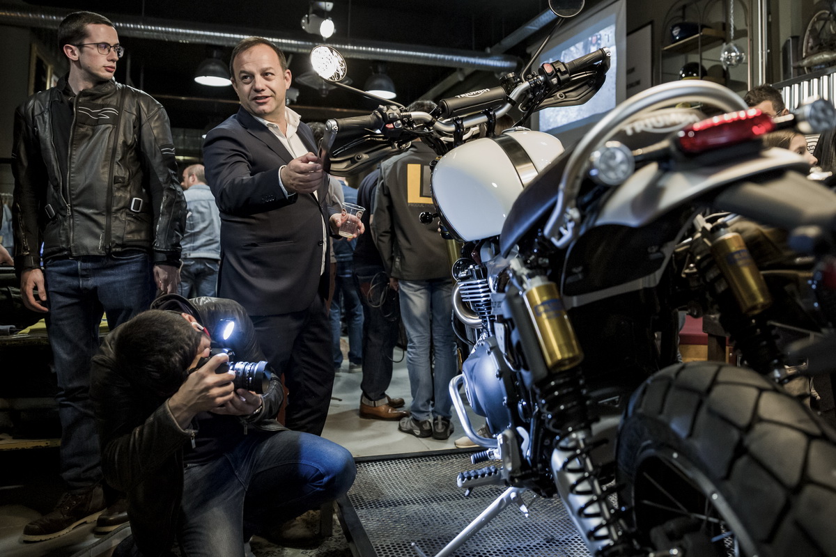 Apresentação Oficial da nova Triumph Scrambler 1200 no Porto
