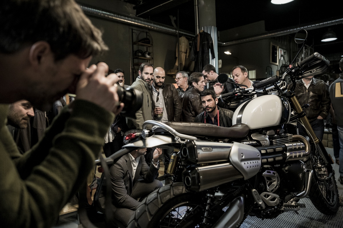 Apresentação Oficial da nova Triumph Scrambler 1200 no Porto