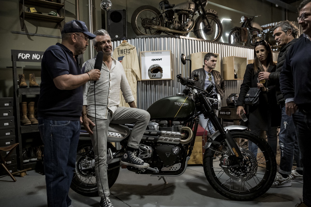 Apresentação Oficial da nova Triumph Scrambler 1200 no Porto