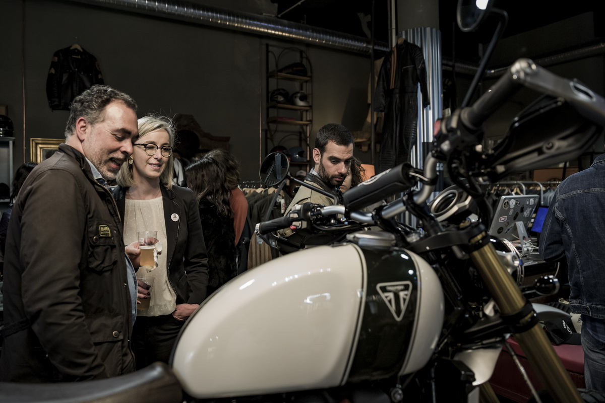 Apresentação Oficial da nova Triumph Scrambler 1200 no Porto