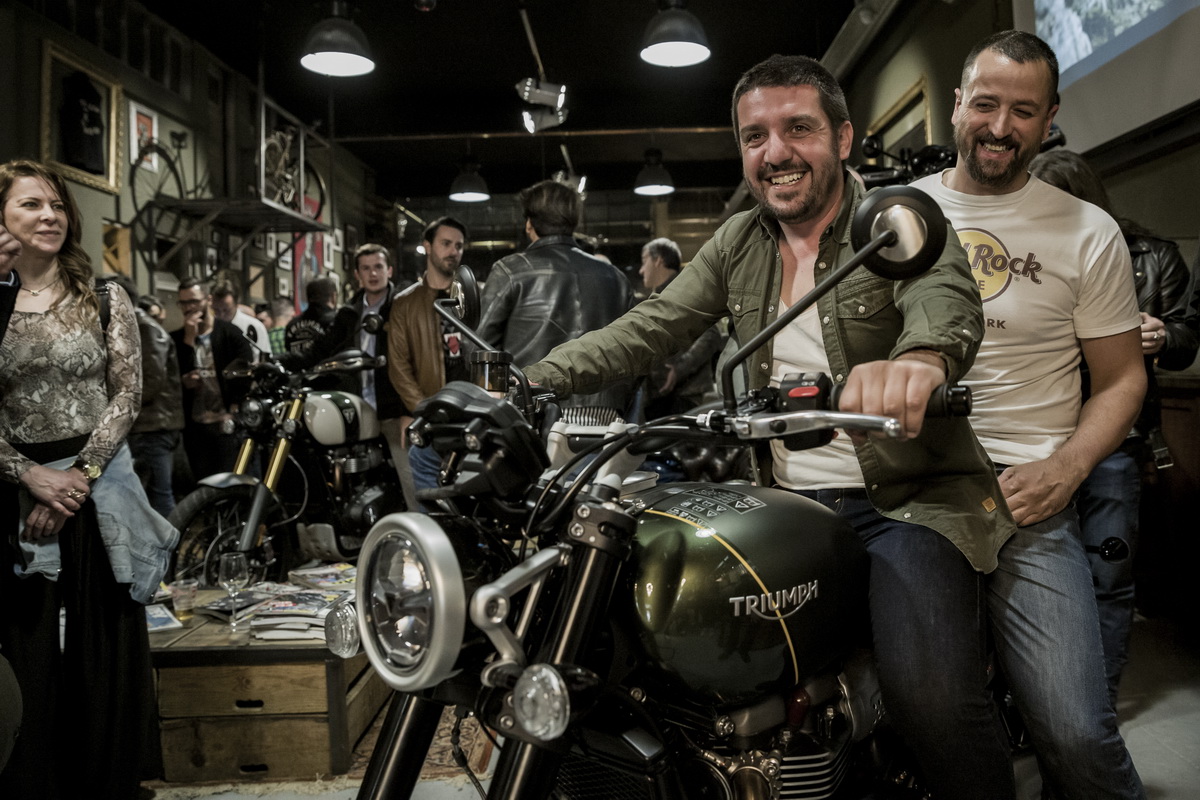 Apresentação Oficial da nova Triumph Scrambler 1200 no Porto