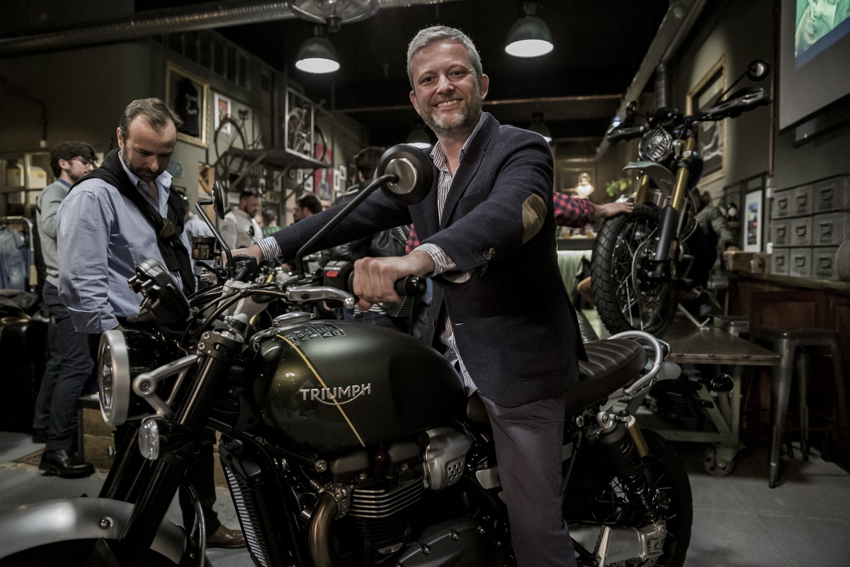 Apresentação Oficial da nova Triumph Scrambler 1200 no Porto