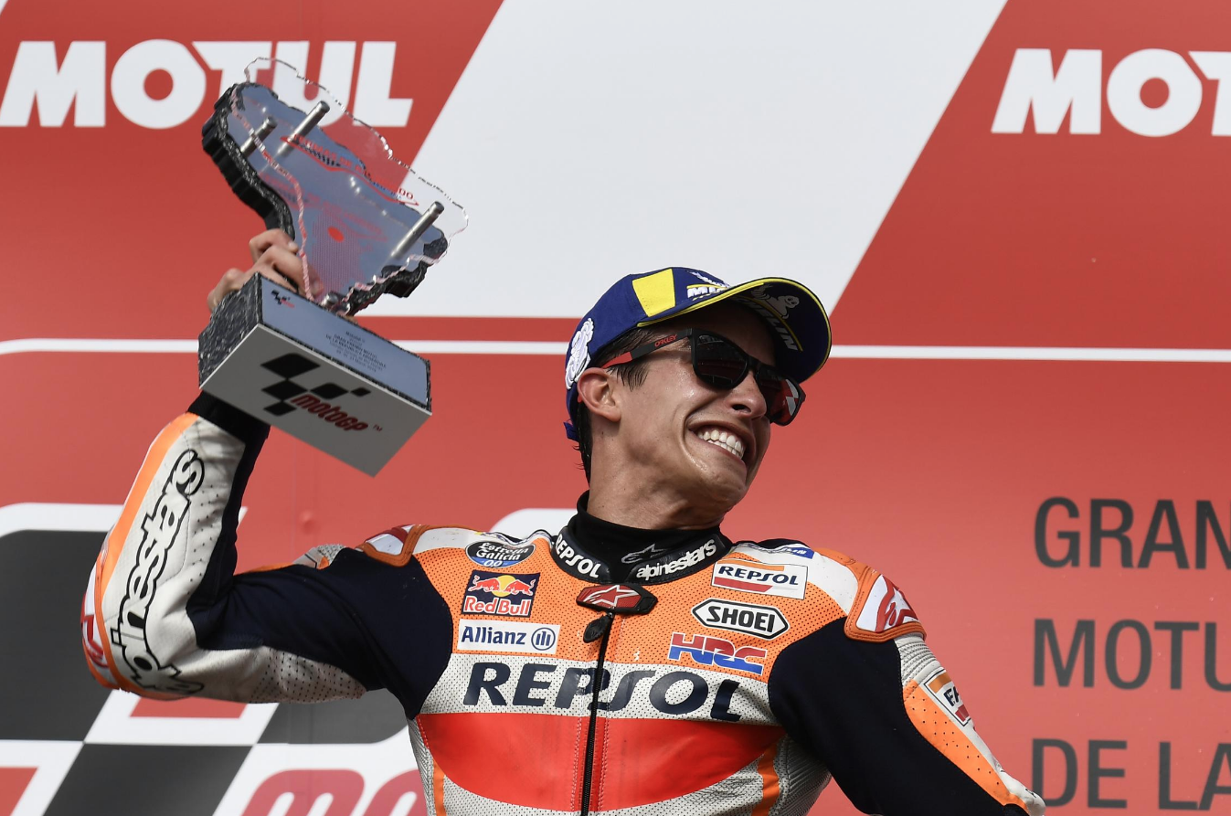 As melhores imagens do Grande Prémio da Argentina de MotoGP