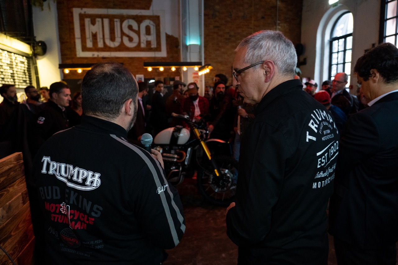 Apresentação em Lisboa da Triumph Scrambler 1200