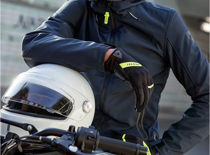 REV’IT! Grafton H2O: Luvas de motociclismo casuais