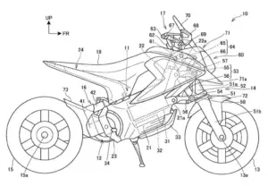 Honda: novas patentes do modelo elétrico com forquilha da Gold Wing thumbnail