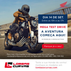 Lombas e Curvas com modelos imperdíveis para Test Ride thumbnail