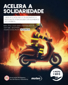 Moteo Portugal S.A.: Campanha Solidária de apoio aos Bombeiros Portugueses thumbnail