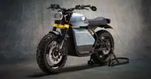 Renault revela uma nova Scrambler elétrica em parceria com a Ateliers HeritageBike thumbnail