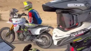 Aprilia Tuareg 457 irá correr no Africa Eco Race e no Dakar? Na EICMA será revelada? thumbnail