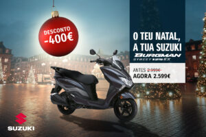 Suzuki: Campanha de Natal com descontos imperdíveis na gama de scooters 125cc thumbnail