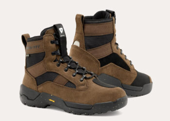 REV’IT!: Botas REDRIDGE GTX, inspiradas no visual das botas militares