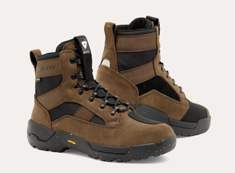 REV’IT!: Botas REDRIDGE GTX, inspiradas no visual das botas militares
