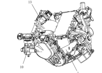 Patente da QJMotor revela motor de 3 cilindros e 700cc