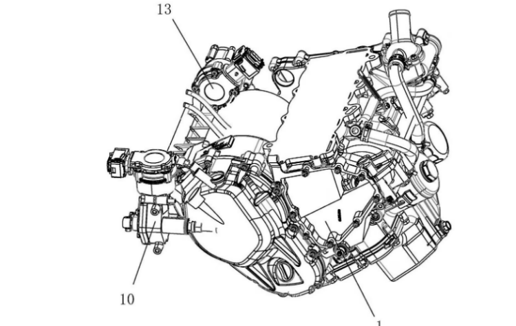 Patente da QJMotor revela motor de 3 cilindros e 700cc