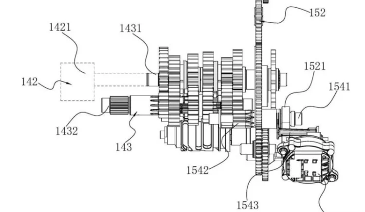 CFMOTO revela patente com sistema de marcha-atrás