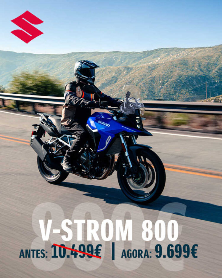 Suzuki: Campanha promocional “Desconto = Cilindrada” em diversos modelos