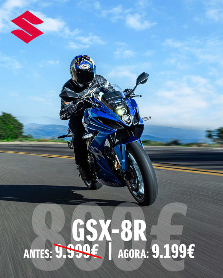 Suzuki: Campanha promocional “Desconto = Cilindrada” em diversos modelos