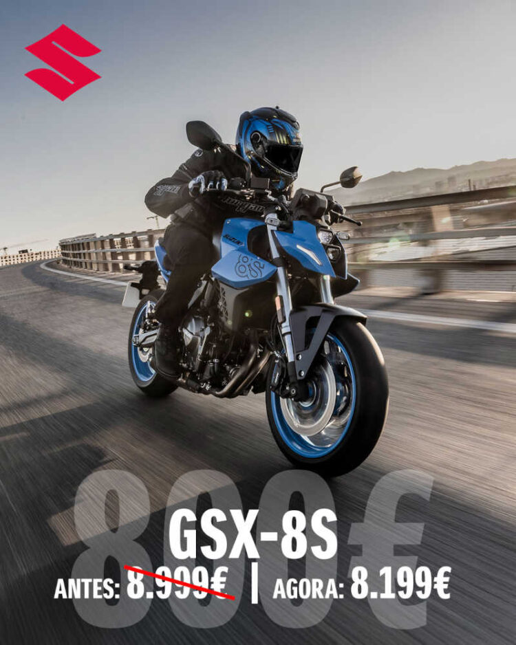 Suzuki: Campanha promocional “Desconto = Cilindrada” em diversos modelos