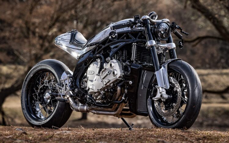Lioness by CW Zon: Café racer com 160 cavalos