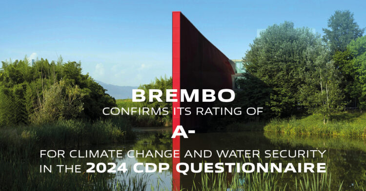 Brembo reconhecida pelo compromisso com a sustentabilidade ambiental