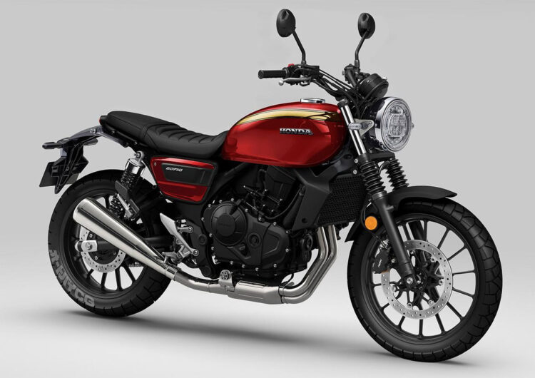 Honda CB 750 neo-retro com motor da Hornet