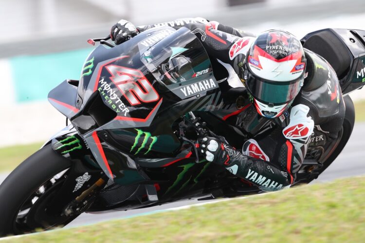 MotoGP, Shakedown: Yamaha no topo no segundo dia