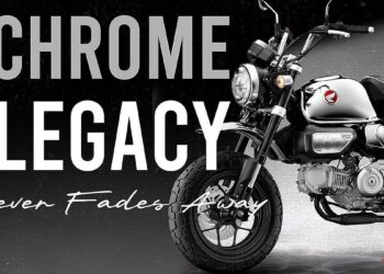 Honda Monkey Chrome Legacy: Exclusiva para a Tailândia
