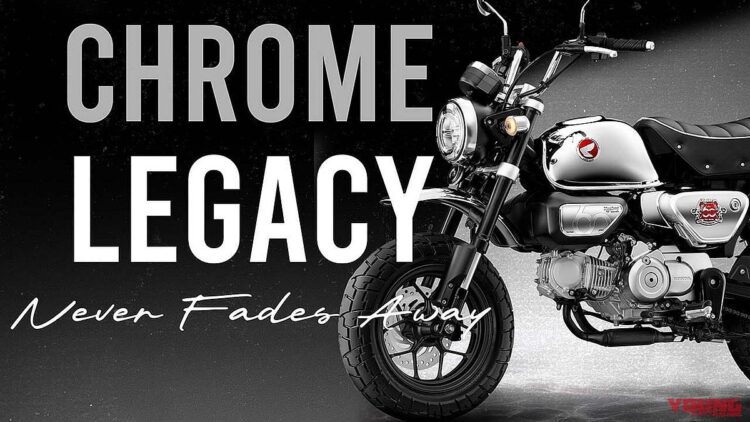 Honda Monkey Chrome Legacy: Exclusiva para a Tailândia