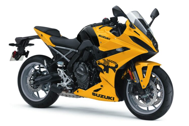 Suzuki anuncia uma edição limitada da sua GSX-8R para Espanha