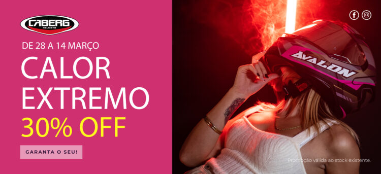 Cais Motor: Promoção imperdível na marca Caberg