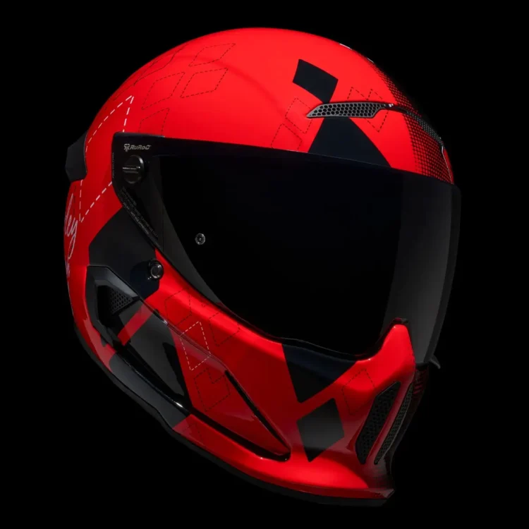 Ruroc: Capacete Atlas 4.0 Carbon volta a ter decorações do Batman, Joker e Harley Quinn